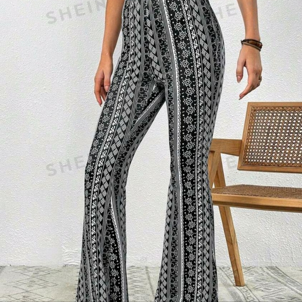 Black and White Pants.